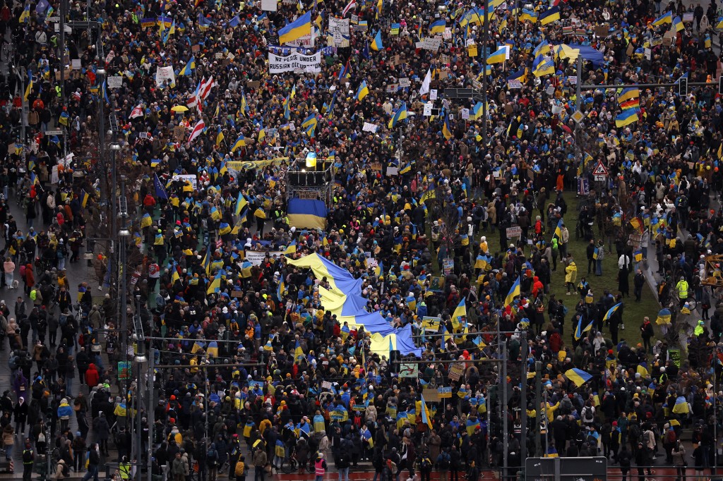 Germany Ukraine protests