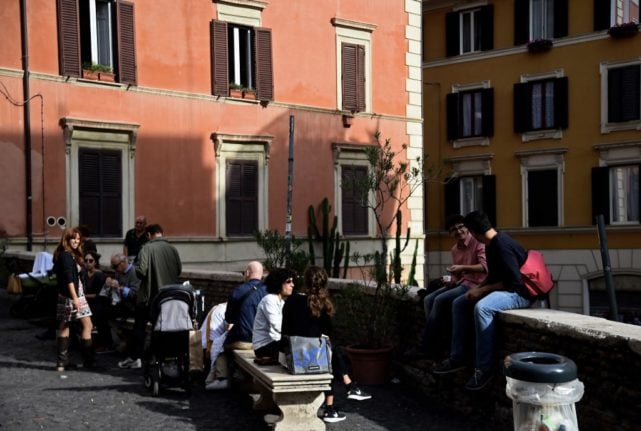 Rome's trendy Monti district is a stone's throw from the Colosseum. 