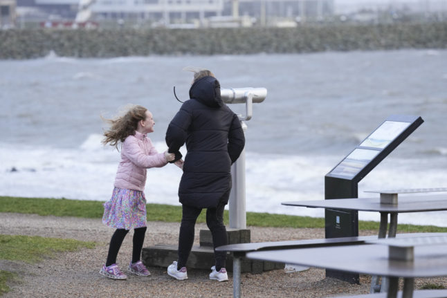 How much damage could Storm Otto cause in Denmark?