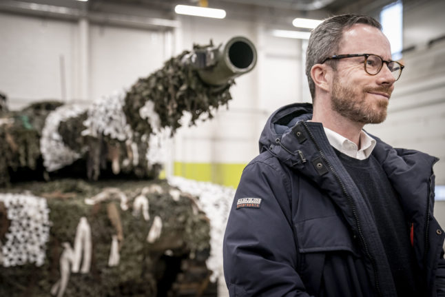 Denmark’s defence minister takes sick leave following illness