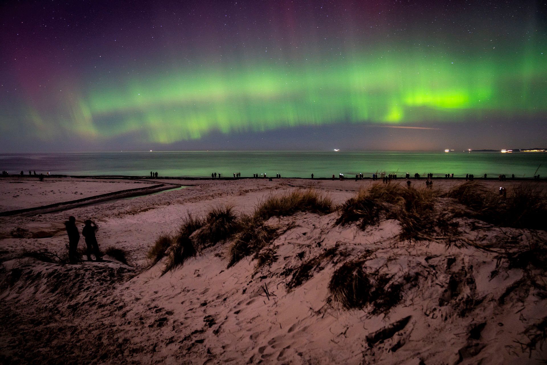 PICTURES: Northern Lights over Denmark