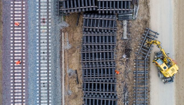 Deutsche Bahn track repairs Lower Saxony