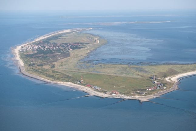 The Frisian island of Wangerooge.