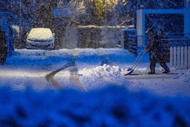 Bavaria hit by severe snowstorms and gales