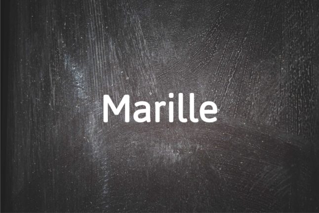 German word of the day: Marille