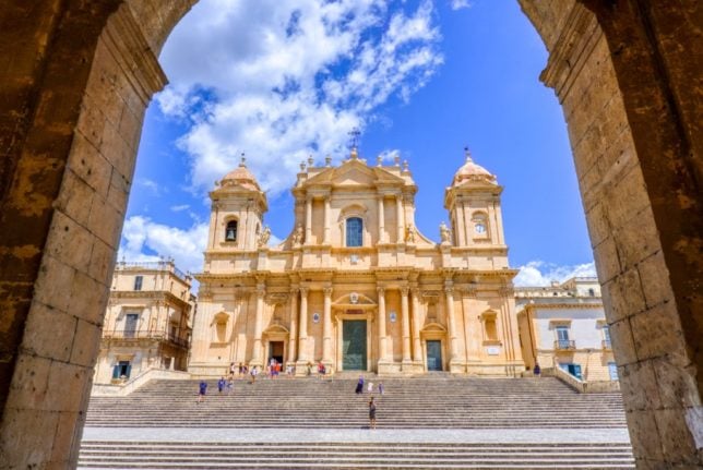 Noto's Cathedral in Sicily