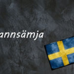 Swedish word of the day: grannsämja