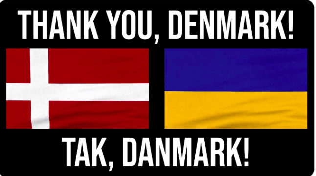 'Tak Danmark': Ukraine posts video to thank Denmark for howitzers