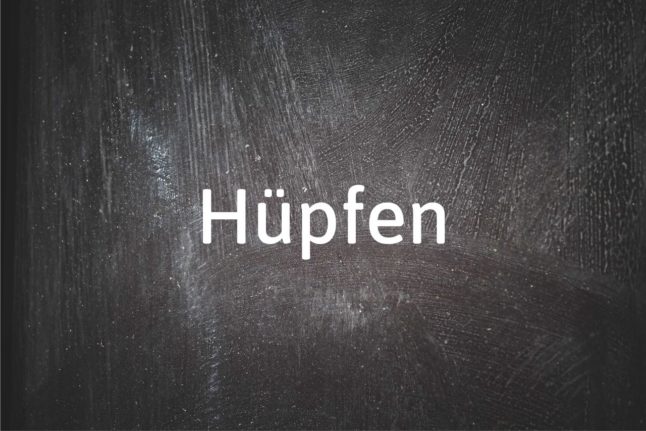 German word of the day: Hüpfen