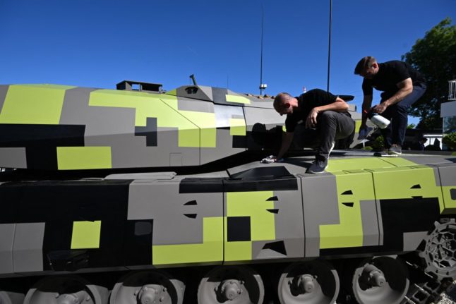 German firm in talks to build tank plant in Ukraine