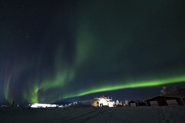 Sweden's sky lights up with northern lights research