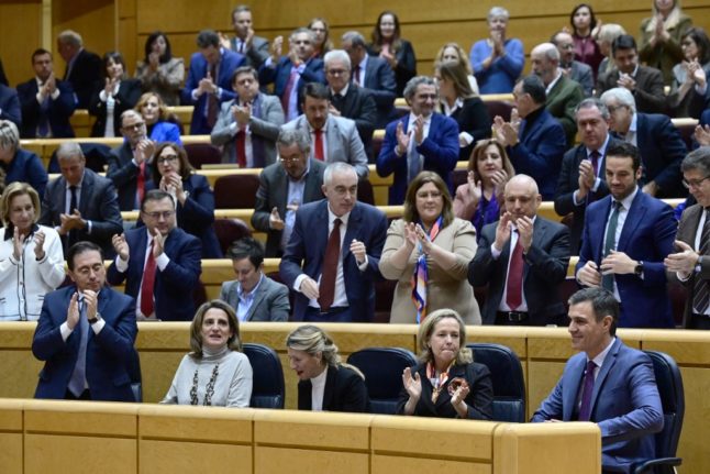 Spain lawmakers reject far-right no-confidence motion