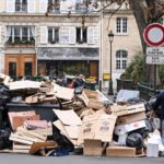 IN IMAGES: Rubbish piles up in streets of Paris as strike continues