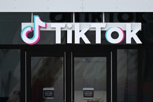 Pictured are TikTok offices.