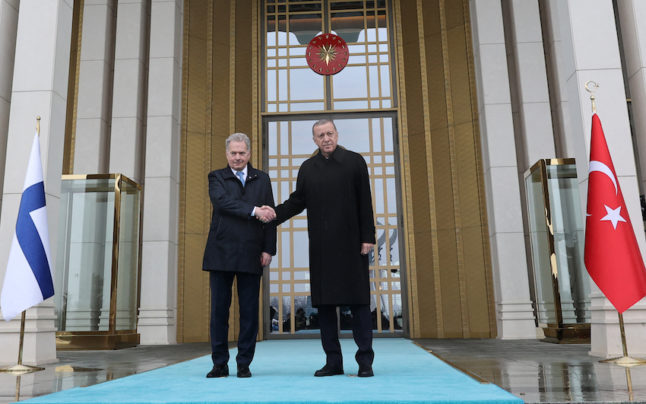 Erdoğan asks parliament to vote on Finland's Nato bid alone