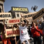 Families demand justice as 50,000 march against Italian mafia
