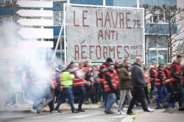 Roads, airports and stations blocked by unions as France faces more pension strikes