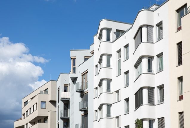 Blocks of flats in Berlin