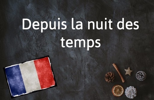 Photo of French Expression of the Day: Depuis la nuit des temps
