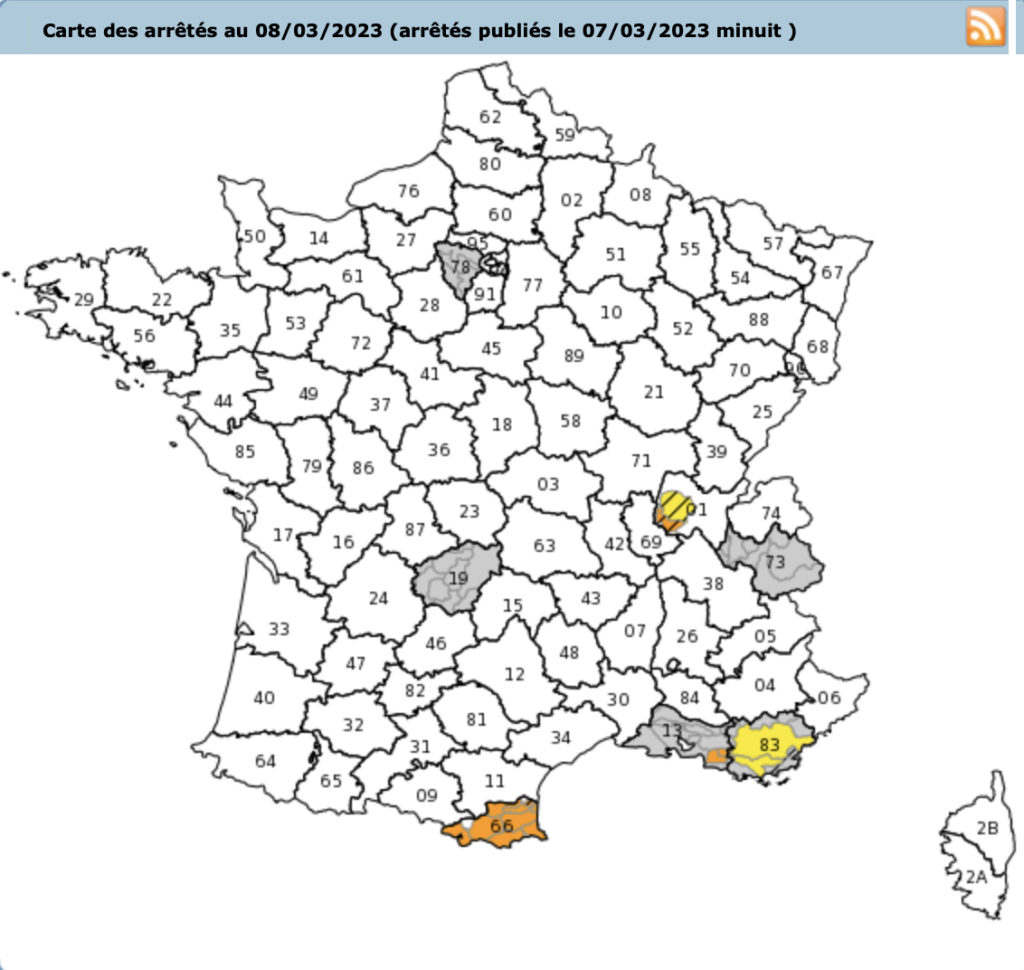 Seven French départements on climate alert for prime winds OLDERNEWS