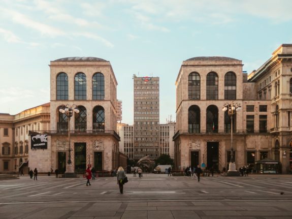 Piazza Duomo in Milan