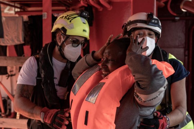 Italy’s coastguard battles to save over 3,000 migrants at sea