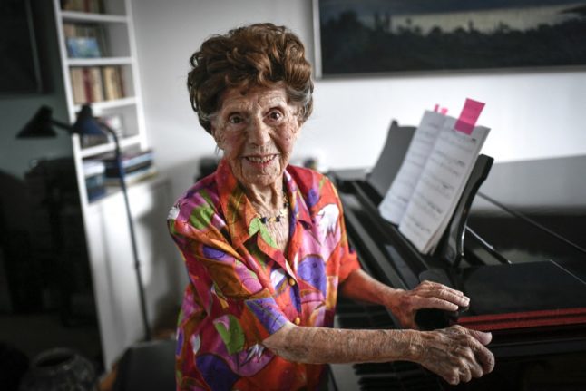 The French pianist who's been playing for more than 100 years