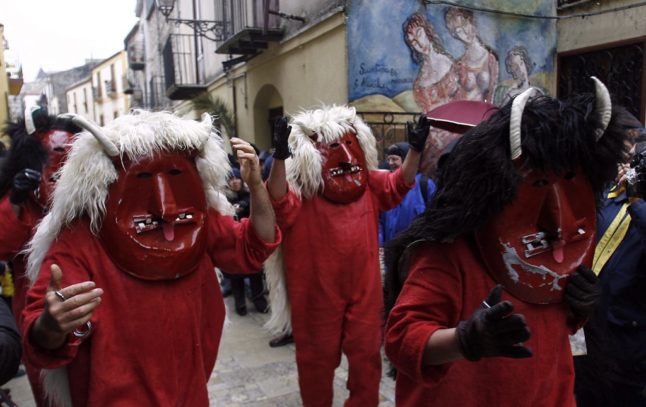 Dance of the Devils in Sicily