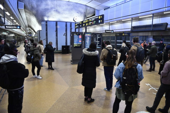 Everything you need to know about Stockholm's train strike
