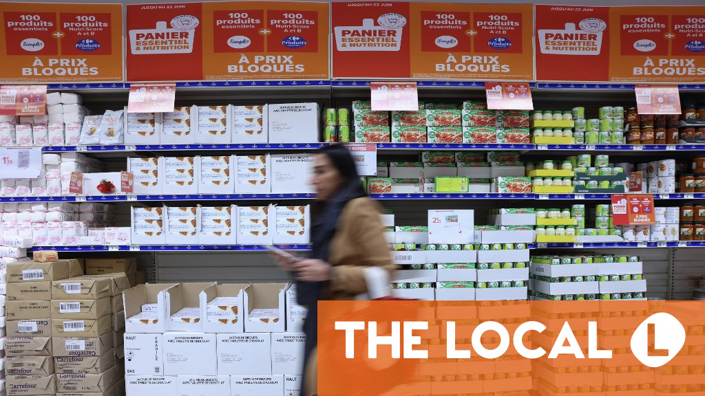 MAP The cheapest and most expensive places to buy food in France