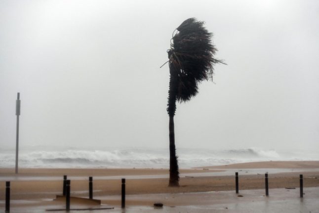 Heavy rain causes flash flooding across southern Spain