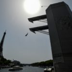 Paris prepares for ‘cliff diving’ event on banks of Seine