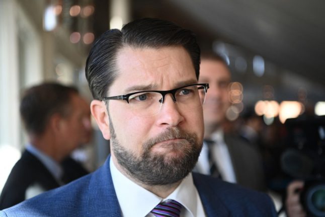 Sweden Democrats leader says 'fundamentalist Muslims' cannot be Swedes