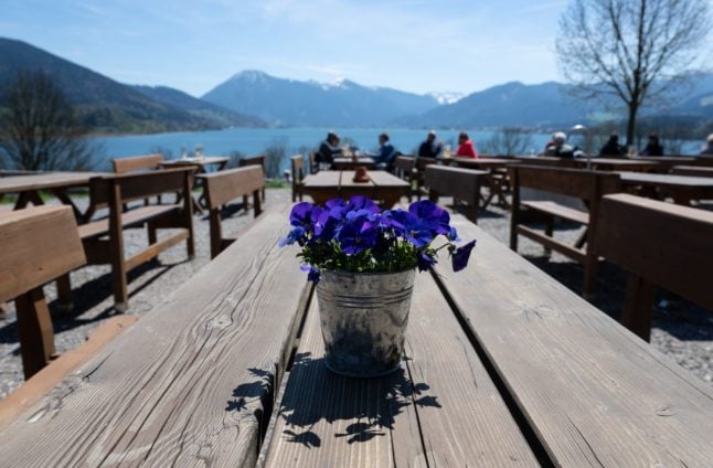 A view over Tegernsee Bavaria