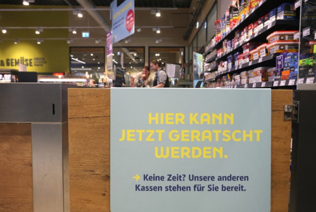 Bavarian supermarket