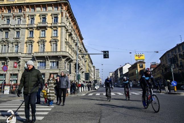 High rents in central Milan are driving out locals.
