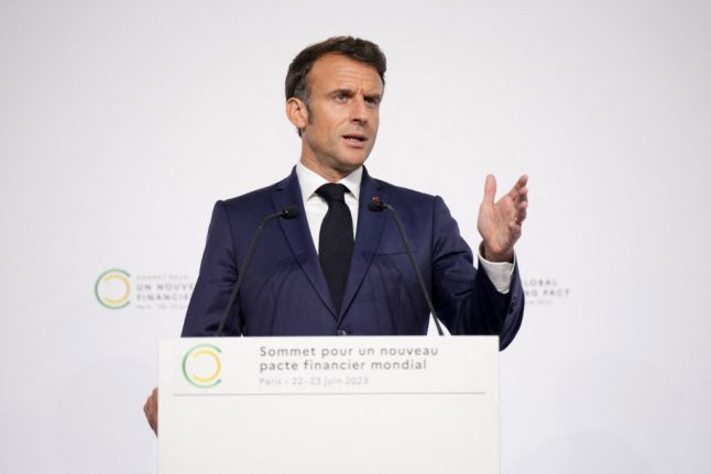 Putin hoping for ‘long-lasting’ war, says Macron