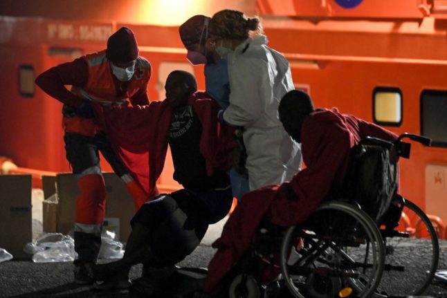 350 rescued off Spain's Canary Islands after fatal migrant shipwreck