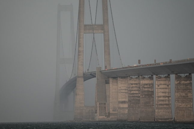 Ferries cancelled and bridge restricted as winds batter Denmark