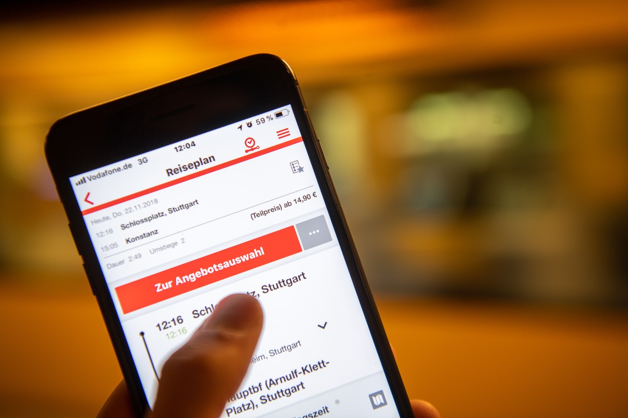 Deutsche Bahn DB Navigator app