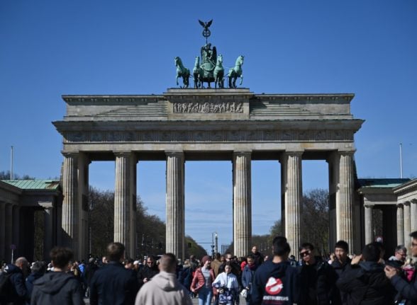 Brandenburg Gate in berlin