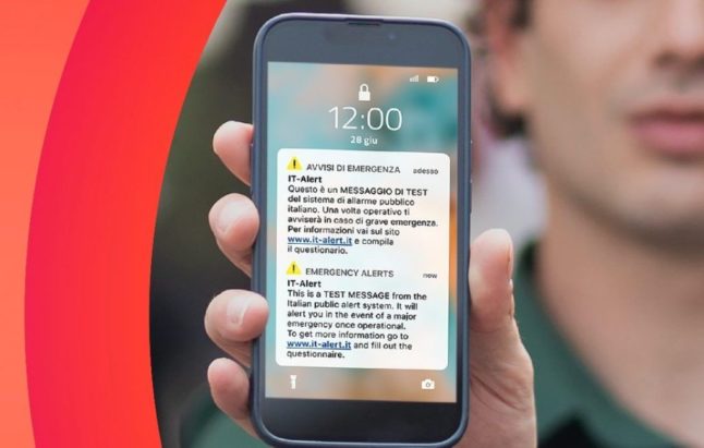 ‘IT-Alert’: How Italy will warn you of nearby emergencies via text