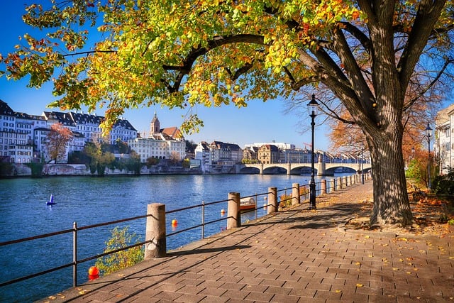 A view of Basel, Switzerland.