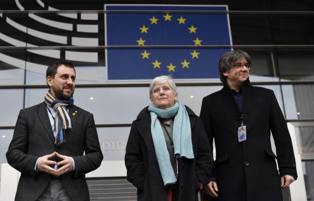 EU court confirms lifting of Catalan MEPs' immunity