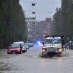Milan streets flooded after Lombardy hit by two weeks’ rainfall in just 3 hours