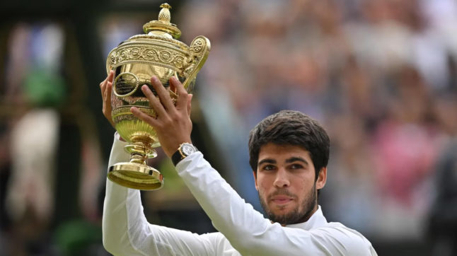 Spain’s Alcaraz beats Djokovic in five sets to win first Wimbledon title