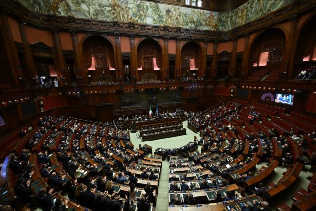 Italian lower house of parliament
