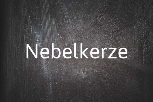 German word of the day: Nebelkerze