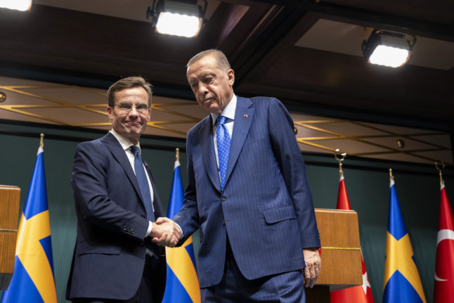 Turkish and Swedish leaders to meet for Nato talks