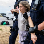 Greta Thunberg charged with disobeying police order